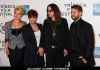 Kelly Osbourne, Sharon Osbourne and Jack Osbourne at 10th Annual Tribeca Film Festival - "God Bless Ozzy Osbourne" Premiere 